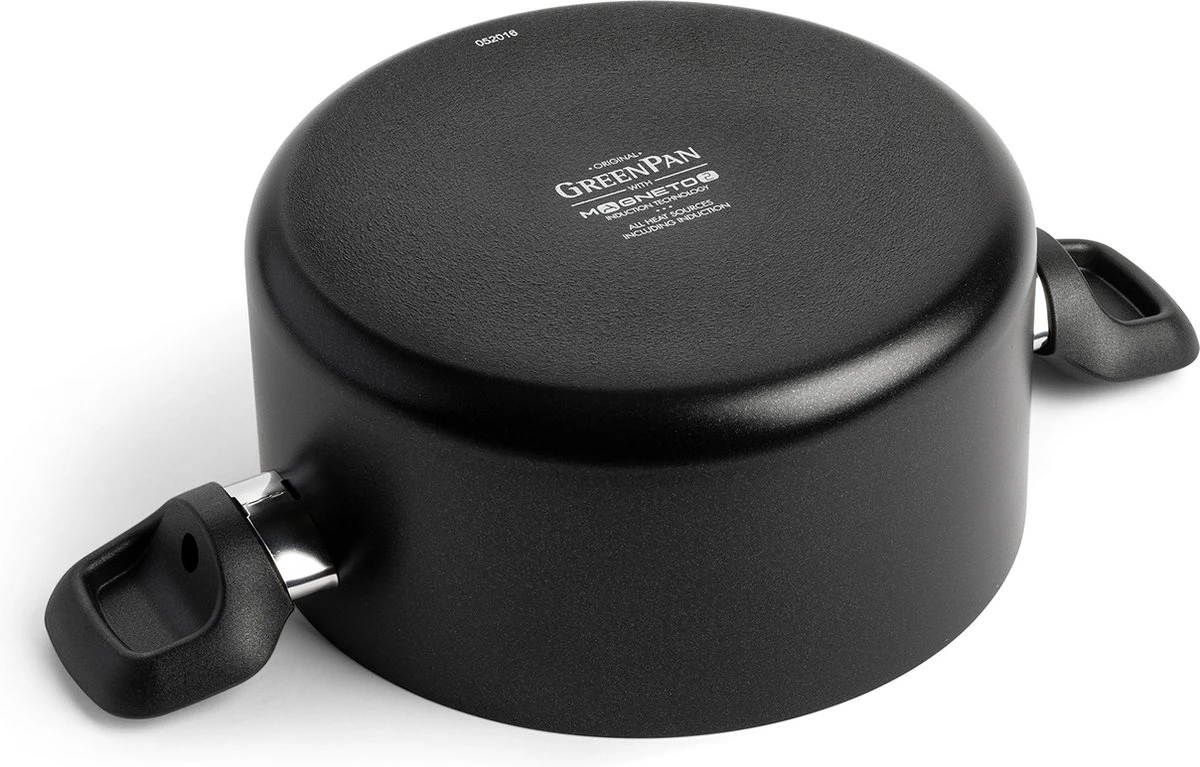GreenPan Memphis Pannenset - 4-delig - Zwart - Inductie - PFAS-vrij 6 GreenPan Memphis Pannenset - 4-delig - Zwart - Inductie - PFAS-vrij - Afbeelding 6