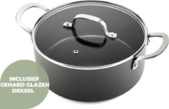 ISENVI Murray Keramische Kookpan 28 CM - RVS Greep 10 ISENVI Murray Keramische Kookpan 28 CM - RVS Greep -Kookwereld Winkel 1200x776