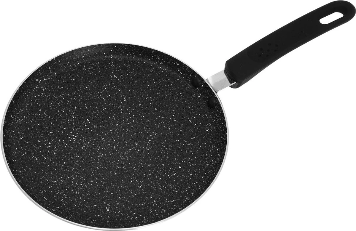 Kinghoff 1128 - Pannenkoekenpan - Ø28 Cm - Ook Voor Inductie 2 Kinghoff 1128 - Pannenkoekenpan - Ø28 Cm - Ook Voor Inductie - Afbeelding 2