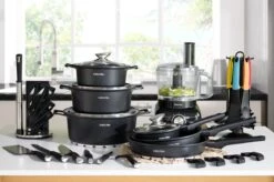 Swiss Pro+ - SWP41D22 - Pannenset 41 Delig - Foodprocessor - Messenblok 8 Delig - Kookgerei Set Met Houder 7 Delig - Starters Pakket - 2022 Serie - Limited Edition -uitzet 17 Swiss Pro+ - SWP41D22 - Pannenset 41 Delig - Foodprocessor - Messenblok 8 Delig - Kookgerei Set Met Houder 7 Delig - Starters Pakket - 2022 Serie - Limited Edition -uitzet -Kookwereld Winkel 1200x799 57