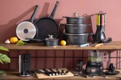 Swiss Pro+ - SWP41D22 - Pannenset 41 Delig - Foodprocessor - Messenblok 8 Delig - Kookgerei Set Met Houder 7 Delig - Starters Pakket - 2022 Serie - Limited Edition -uitzet 18 Swiss Pro+ - SWP41D22 - Pannenset 41 Delig - Foodprocessor - Messenblok 8 Delig - Kookgerei Set Met Houder 7 Delig - Starters Pakket - 2022 Serie - Limited Edition -uitzet -Kookwereld Winkel 1200x799 58