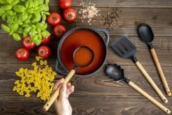 Smile 10-Delige Pannenset - Anti Aanbaklaag - Vaatwasser Bestendig - Zwart - MGK-17 19 Smile 10-Delige Pannenset - Anti Aanbaklaag - Vaatwasser Bestendig - Zwart - MGK-17 -Kookwereld Winkel 1200x800 114