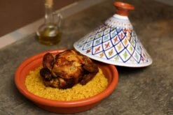 CRAFLAIR ~ Tajine ~ Ø 30 Cm ~ Geschikt Voor Inductie - Adapter ~ Handgemaakt ~ Geglazuurd Keramiek -Kookwereld Winkel 1200x800 144