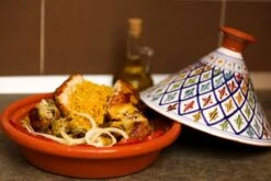 CRAFLAIR ~ Tajine ~ Ø 30 Cm ~ Geschikt Voor Inductie - Adapter ~ Handgemaakt ~ Geglazuurd Keramiek -Kookwereld Winkel 1200x800 145