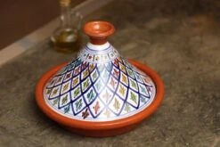 CRAFLAIR ~ Tajine ~ Ø 30 Cm ~ Geschikt Voor Inductie - Adapter ~ Handgemaakt ~ Geglazuurd Keramiek -Kookwereld Winkel 1200x800 146