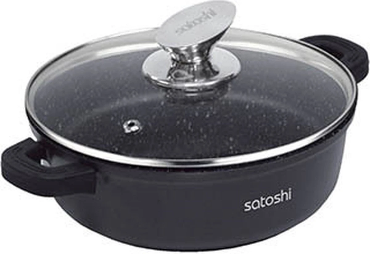 Satoshi Lyon Hapjespan Ø40 CM Marble Coating 1 Satoshi Lyon Hapjespan Ø40 CM Marble Coating