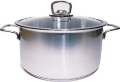 KOOPMAN Roestvrijstalen Pan 4,5 Liter - Met Glazen Deksel 8 KOOPMAN Roestvrijstalen Pan 4,5 Liter - Met Glazen Deksel -Kookwereld Winkel 1200x827