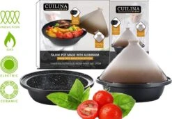 CUILINA Tajine Ø 30 Cm Geschikt Voor Alle Kookplaten, Inclusief Inductie. -Kookwereld Winkel 1200x831 2
