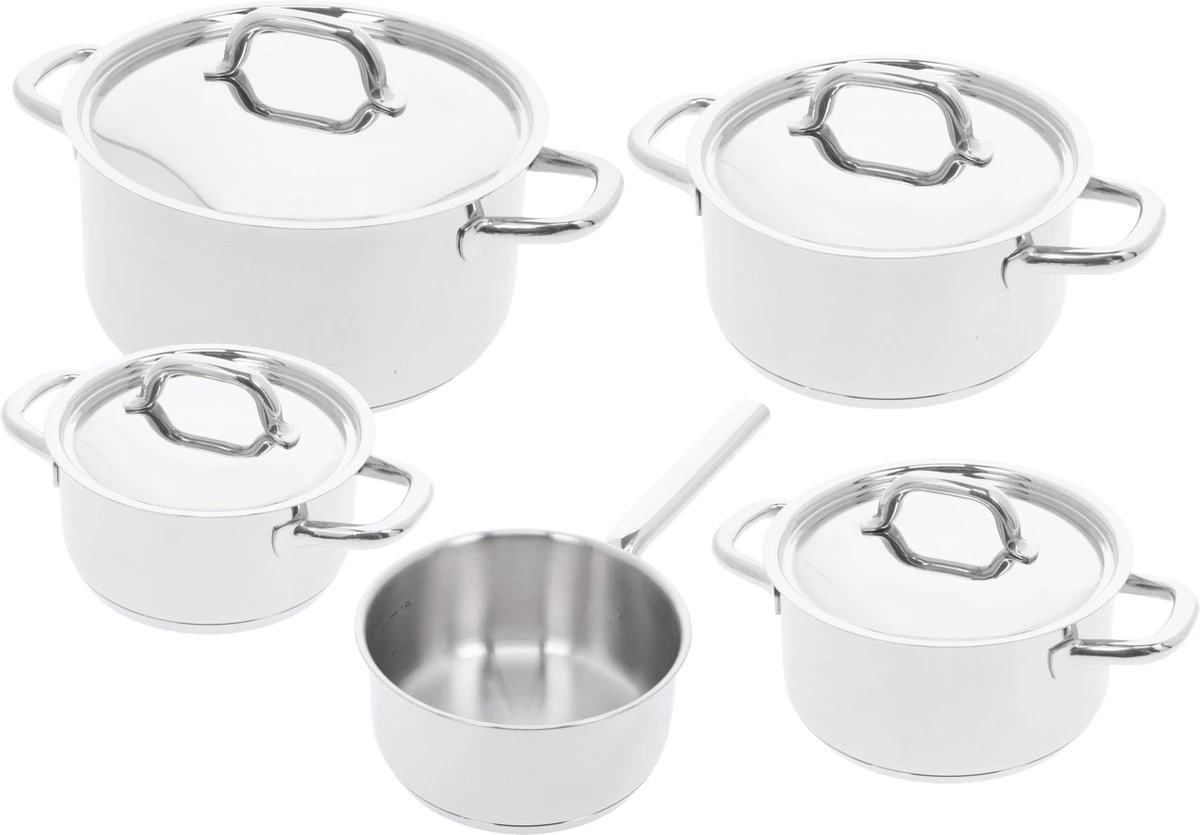 Demeyere Classico 3 Kookpannenset - 5-delig 1 Demeyere Classico 3 Kookpannenset - 5-delig