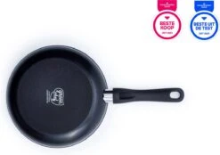 GreenChef Diamond Koekenpan 20cm - Zwart - Inductie - PFAS-vrij -Kookwereld Winkel 1200x846