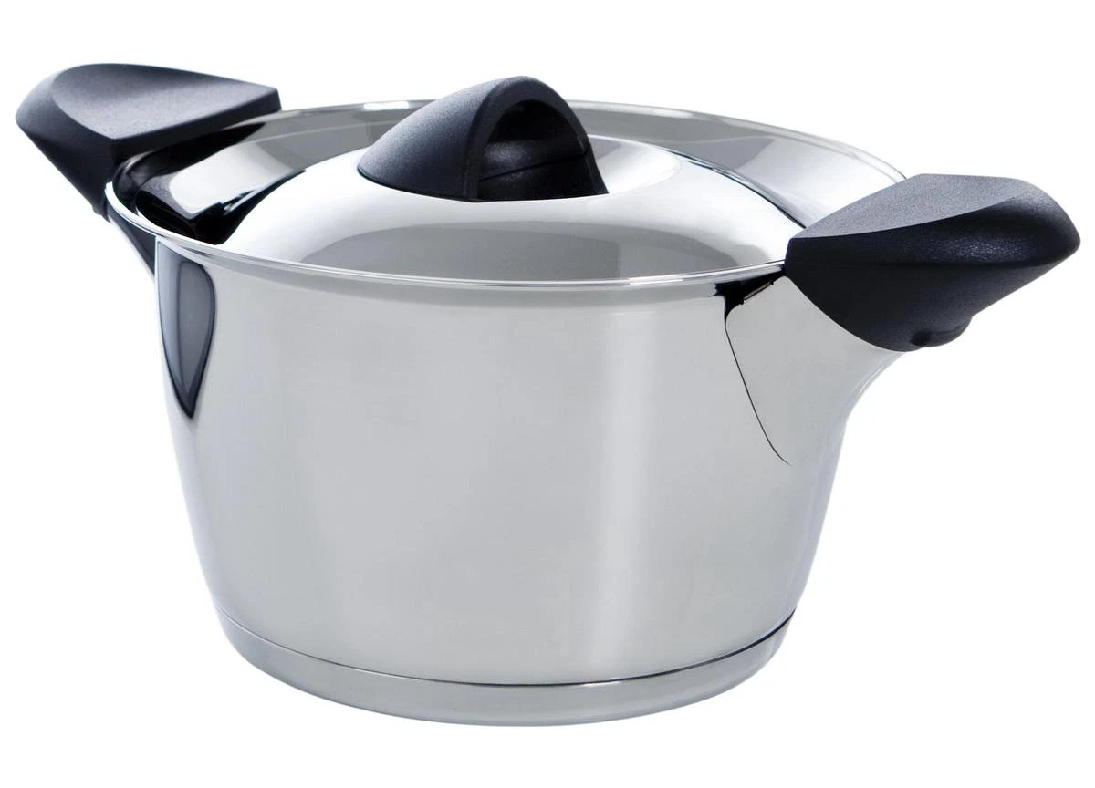 BK Q-linair Classic Pannenset - 5 Delig - RVS - Veilig Afgietsysteem - Inductie 7 BK Q-linair Classic Pannenset - 5 Delig - RVS - Veilig Afgietsysteem - Inductie - Afbeelding 7