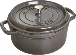 Staub Cocotte - Rond - 24 Cm - Grafietgrijs 9 Staub Cocotte - Rond - 24 Cm - Grafietgrijs -Kookwereld Winkel 1200x865 2