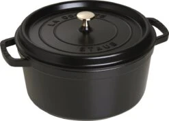 Staub Ronde Braadpan - Ø28 Cm - Zwart