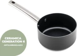 ISENVI Murray Keramische Sauspan 16 CM - RVS Greep -Kookwereld Winkel 1200x873 2