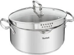Tefal Duetto+ Pannenset -10 Delig- 5 Pannen - Kookpannenset - Zilver - Afdruipdeksels 16 Tefal Duetto+ Pannenset -10 Delig- 5 Pannen - Kookpannenset - Zilver - Afdruipdeksels -Kookwereld Winkel 1200x893