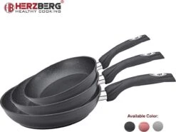 Herzberg HG-FP3: 3-Delige Koekenpan Van Gesmeed Aluminium 20/24/28 - ZILVER 14 Herzberg HG-FP3: 3-Delige Koekenpan Van Gesmeed Aluminium 20/24/28 - ZILVER -Kookwereld Winkel 1200x898 4