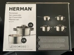 Herman Den Blijker 4-delige RVS Pannenset 9 Herman Den Blijker 4-delige RVS Pannenset -Kookwereld Winkel 1200x900 11