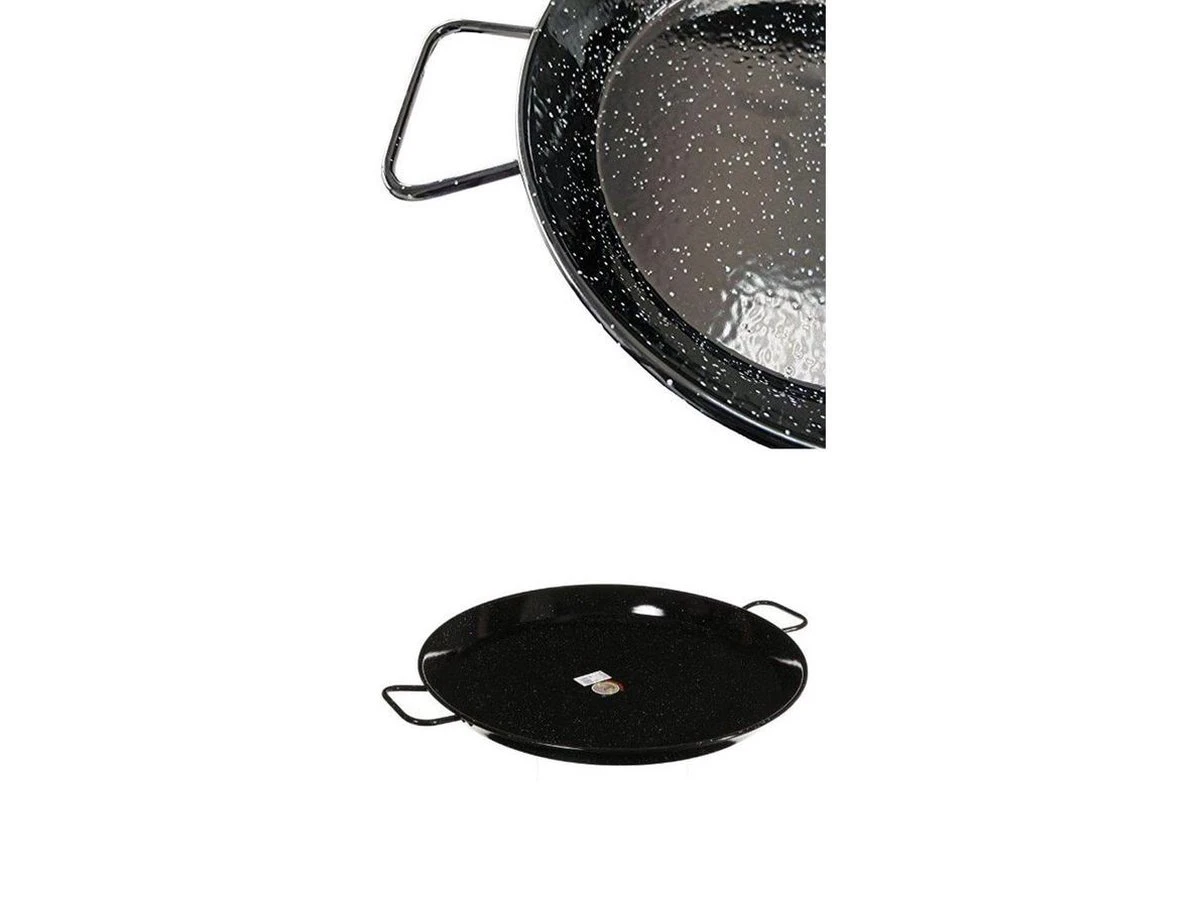 Garcima - Paella Pan Emaille - 50 Cm - 4 Tot 6 Personen 2 Garcima - Paella Pan Emaille - 50 Cm - 4 Tot 6 Personen - Afbeelding 2