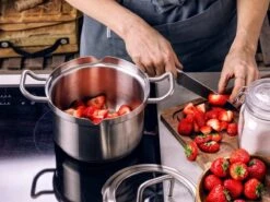 BK Q-linair Master Glas Pannenset - 5-delig - Glazen Deksel - Veilig Afgietsysteem - Inductie -Kookwereld Winkel 1200x900 7