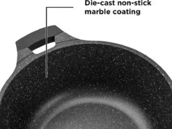 Herenthal Royal HT-CBS1010M - Pannenset - 10 Delig - Marmeren Coating - Met Glazen Deksels - Inductie - Brons Koper 6 Herenthal Royal HT-CBS1010M - Pannenset - 10 Delig - Marmeren Coating - Met Glazen Deksels - Inductie - Brons Koper -Kookwereld Winkel 1200x901