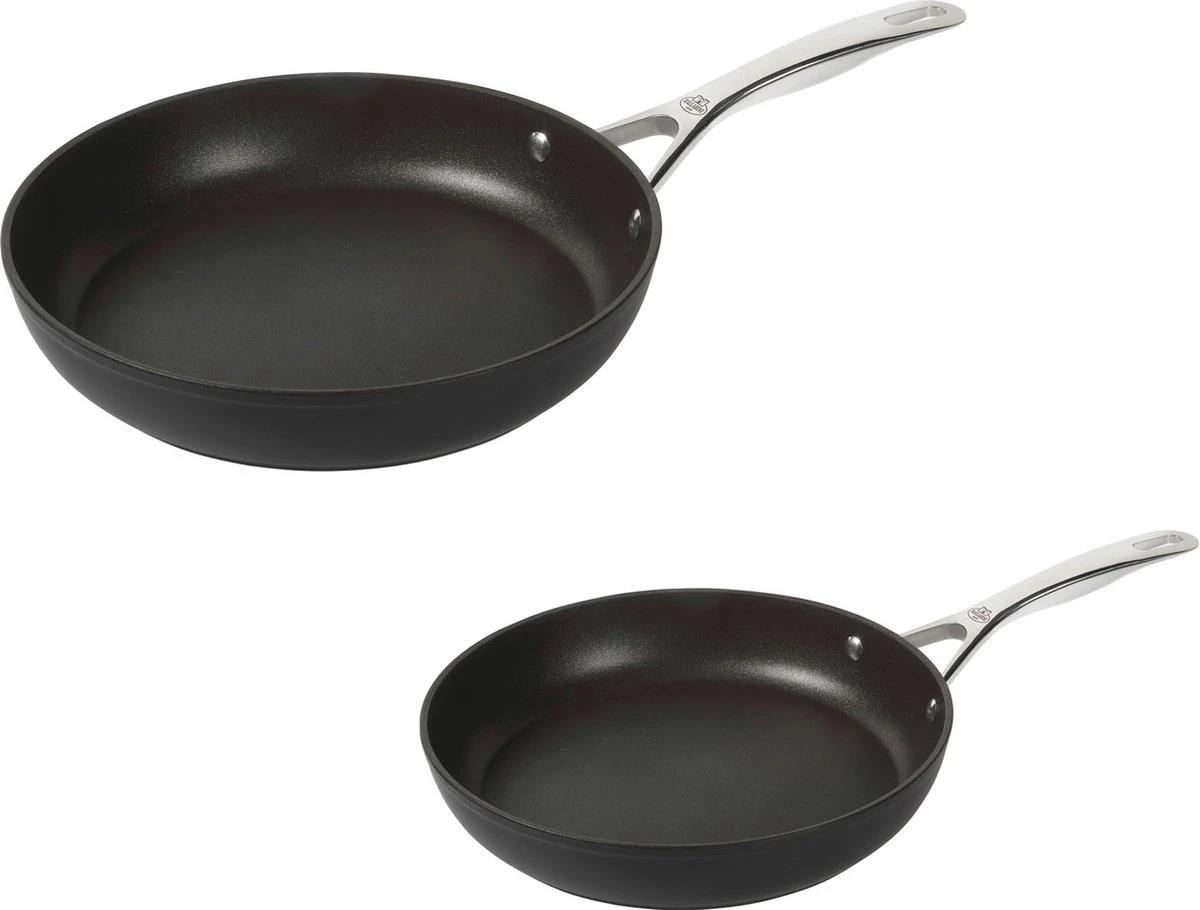 Ballarini Palermo Koekenpan - Set 24 Cm + 28 Cm 1 Ballarini Palermo Koekenpan - Set 24 Cm + 28 Cm