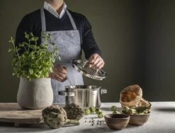 Sola Pannenset Juvia - 4 Delig - Ø 16,16,18,20 Cm - Zilver - RVS - Sandwichbodem 21 Sola Pannenset Juvia - 4 Delig - Ø 16,16,18,20 Cm - Zilver - RVS - Sandwichbodem -Kookwereld Winkel 1200x911 1