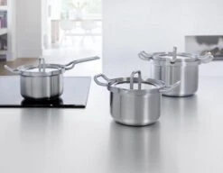 BK Q-linair Master Glas Pannenset - 5-delig - Glazen Deksel - Veilig Afgietsysteem - Inductie -Kookwereld Winkel 1200x934 2