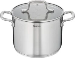 Tefal Virtuoso Pannenset 5 Delig - Hoge Kookpan Ø 22 Cm + Steelpan Ø 16 Cm + Kookpannen Ø 18/20/24 Cm -Kookwereld Winkel 1200x938