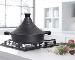 Aluminium Tajine Agadir- Matt Black Geschikt Ook Voor Inductie 13 Aluminium Tajine Agadir- Matt Black Geschikt Ook Voor Inductie -Kookwereld Winkel 1200x960