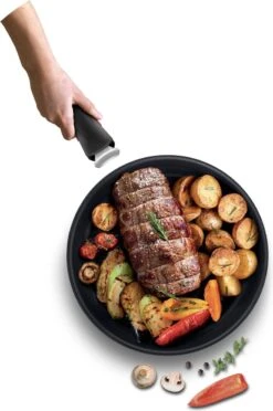 Tefal Ingenio Unlimited Pannenset - Koekenpannen Ø24 En 28 Cm + Handgreep -Kookwereld Winkel 796x1200