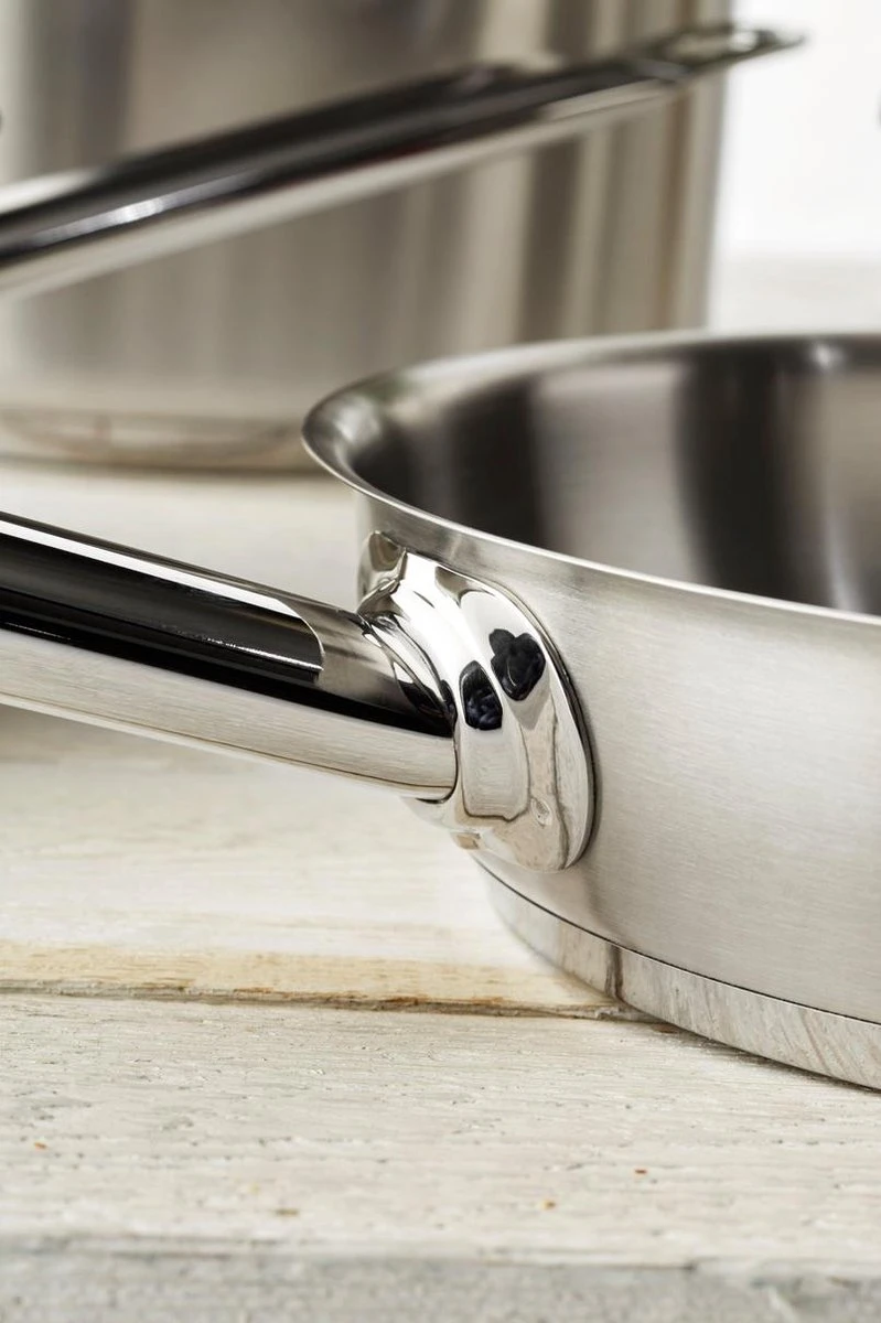 Demeyere Restoline 3 RVS Koekenpan – Koekenpan Inductie - 20 Cm – PTFE-vrij 7 Demeyere Restoline 3 RVS Koekenpan – Koekenpan Inductie - 20 Cm – PTFE-vrij - Afbeelding 7