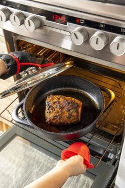 Smile 10-Delige Pannenset - Anti Aanbaklaag - Vaatwasser Bestendig - Zwart - MGK-17 18 Smile 10-Delige Pannenset - Anti Aanbaklaag - Vaatwasser Bestendig - Zwart - MGK-17 -Kookwereld Winkel 800x1200 10